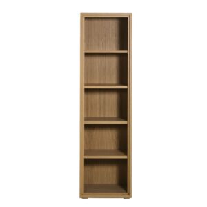 Petite bibliothèque en chêne naturel hauteur 202 cm